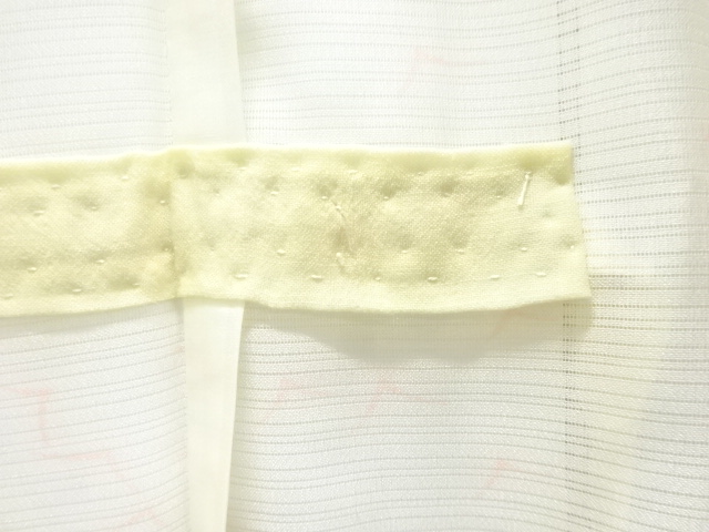  駒絽鴎模様長襦袢